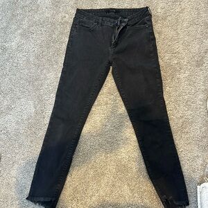 Joes black denim jeans.